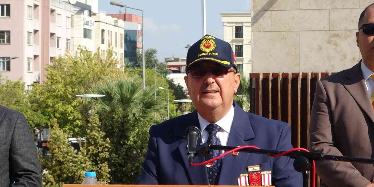 Denizli’de Gaziler Günü törenle kutlandı