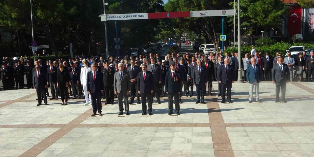 19 Eylül Gaziler Günü dolayısıyla Muğla’da tören yapıldı