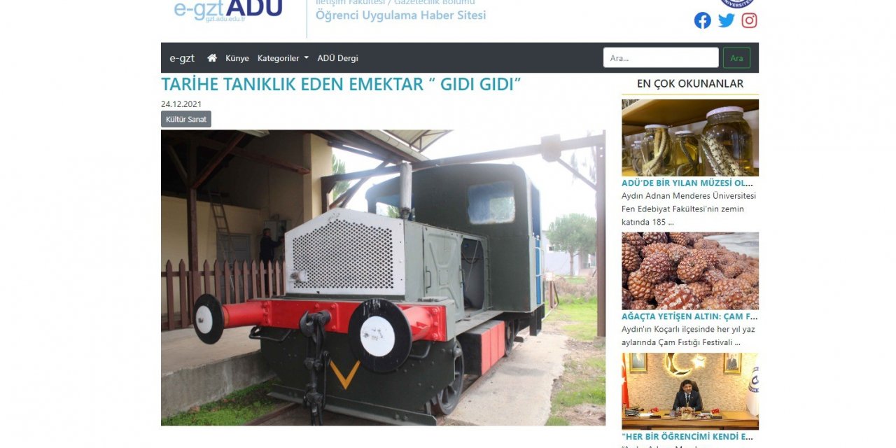 ADÜ öğrencisi Özkan, ‘Geleceğin İletişimcileri’ yarışmasında finale kaldı