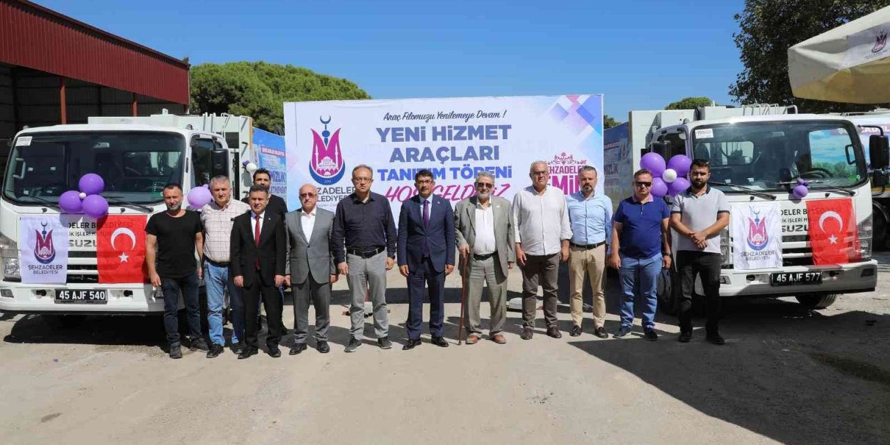 Şehzadeler Belediyesi temizlik hizmetleri filosunu güçlendirdi