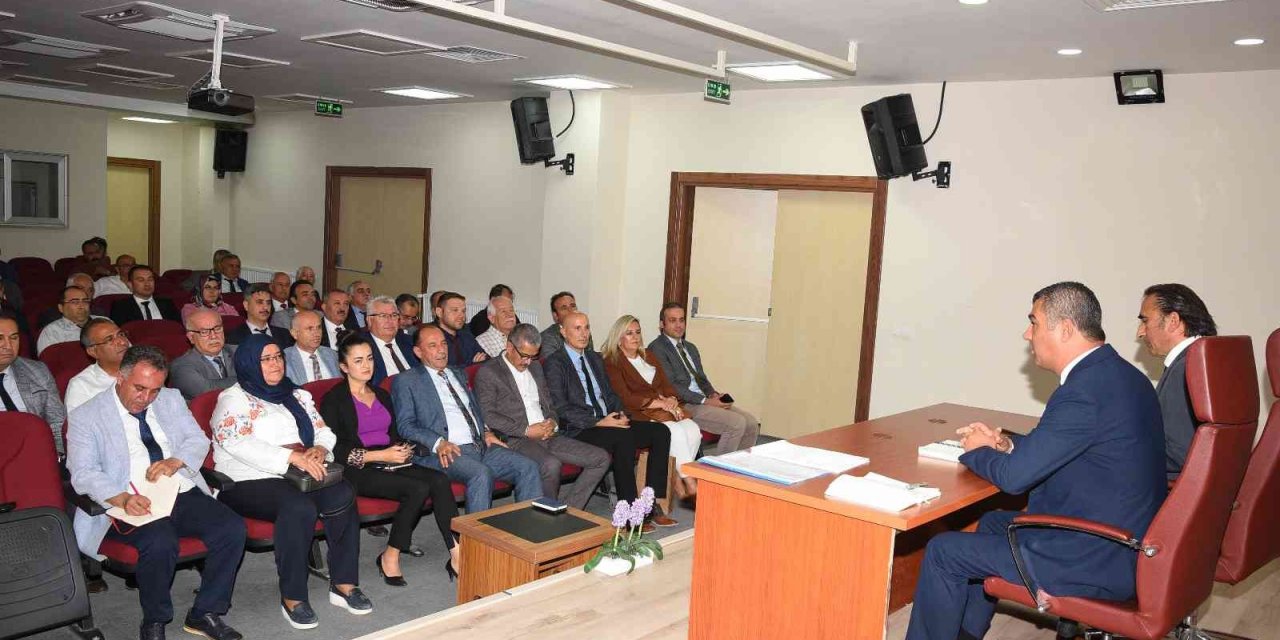 Denizli’de geçen yılın değerlendirmesi ile yeni yılın planlaması yapıldı