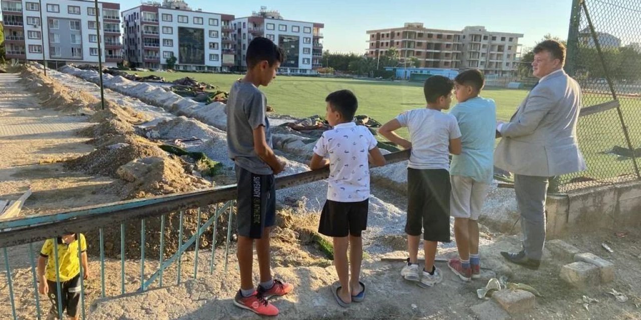 Germencik Gençlik Merkezi inşaatı devam ediyor