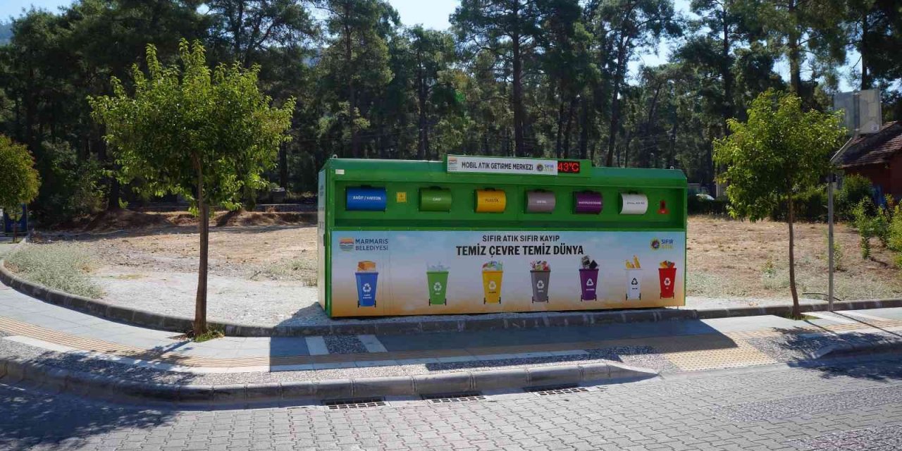 Marmaris’te hedef sıfır atık