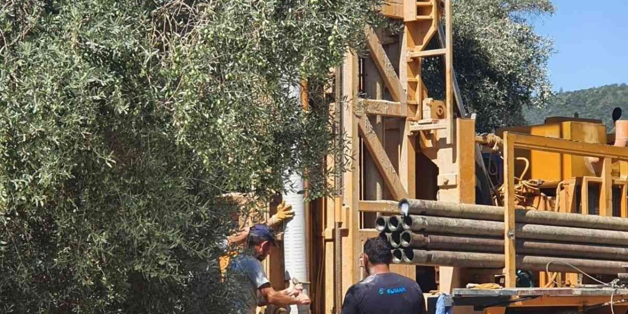 Milas Kemikler Mahallesine yeni su kaynağı