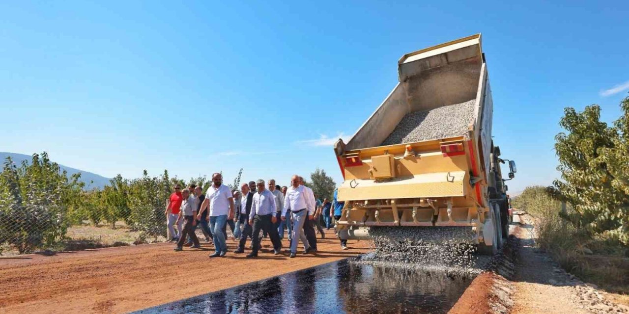 Denizli’de asfalt çalışmaları devam ediyor