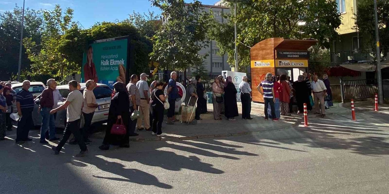 Merkezefendi halk ekmek büfelerinin sayısı artıyor