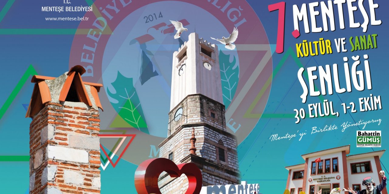 7’inci Menteşe Kültür ve Sanat Şenliği başlıyor