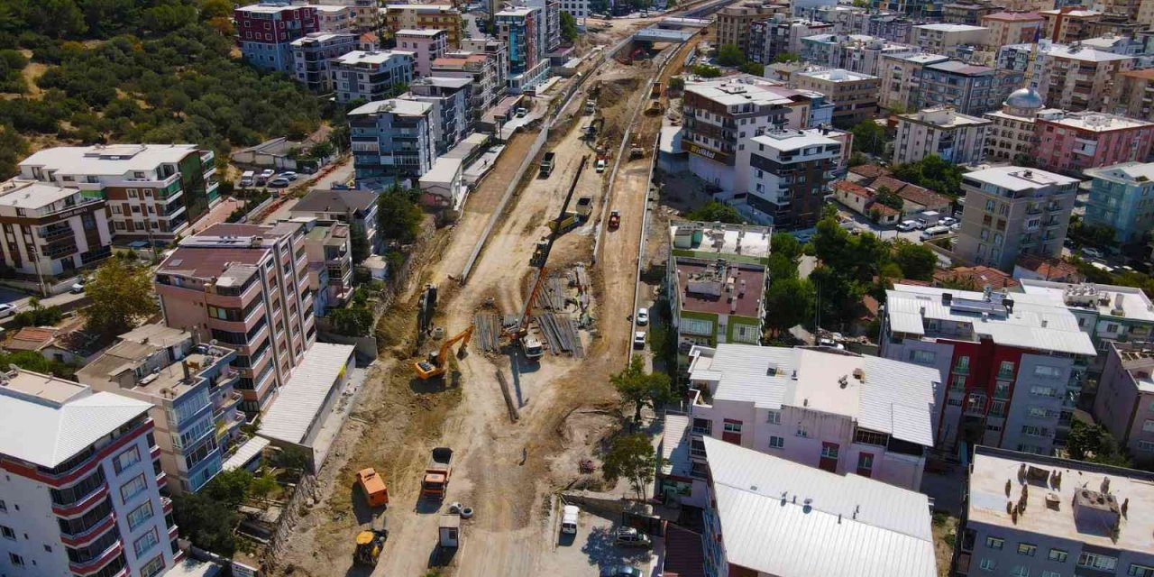 Katlı kavşak projesinde çalışmalar sürüyor