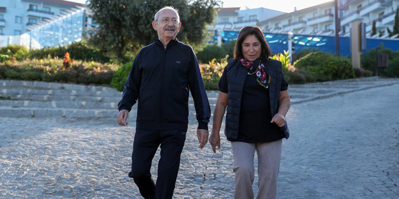 Kılıçdaroğlu ve eşinden İzmir’de sabah yürüyüşü