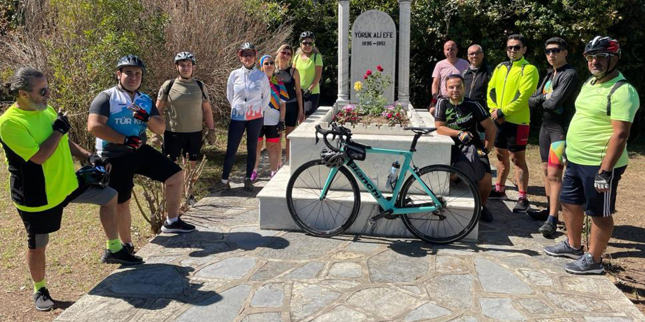 Yörük Ali Efe için pedalladılar