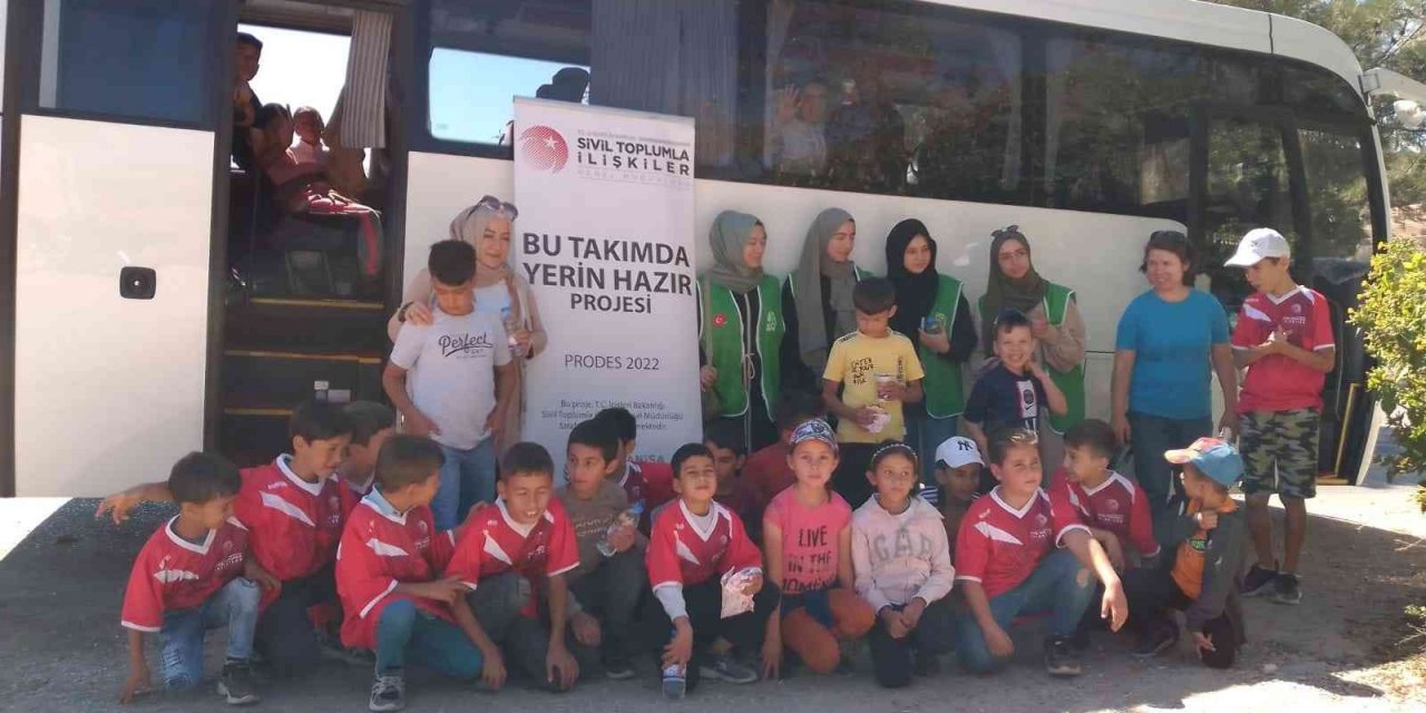 Çocukları sosyalleştiren projede faaliyetler devam ediyor