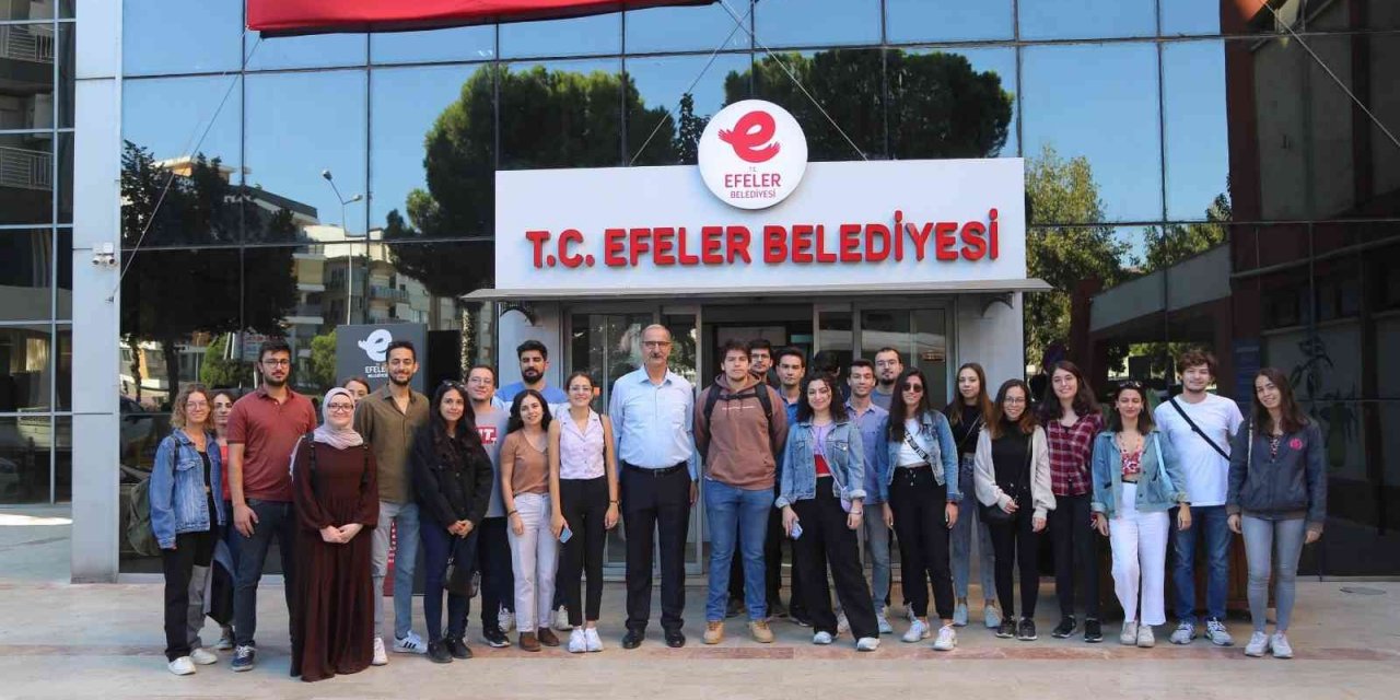 Efeler Belediyesi Tıp Fakültesi öğrencilerini ağırlamaya devam ediyor