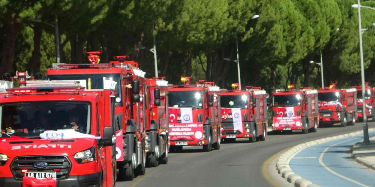 Muğla Büyükşehir itfaiye araç sayısını 167’ye yükseltti