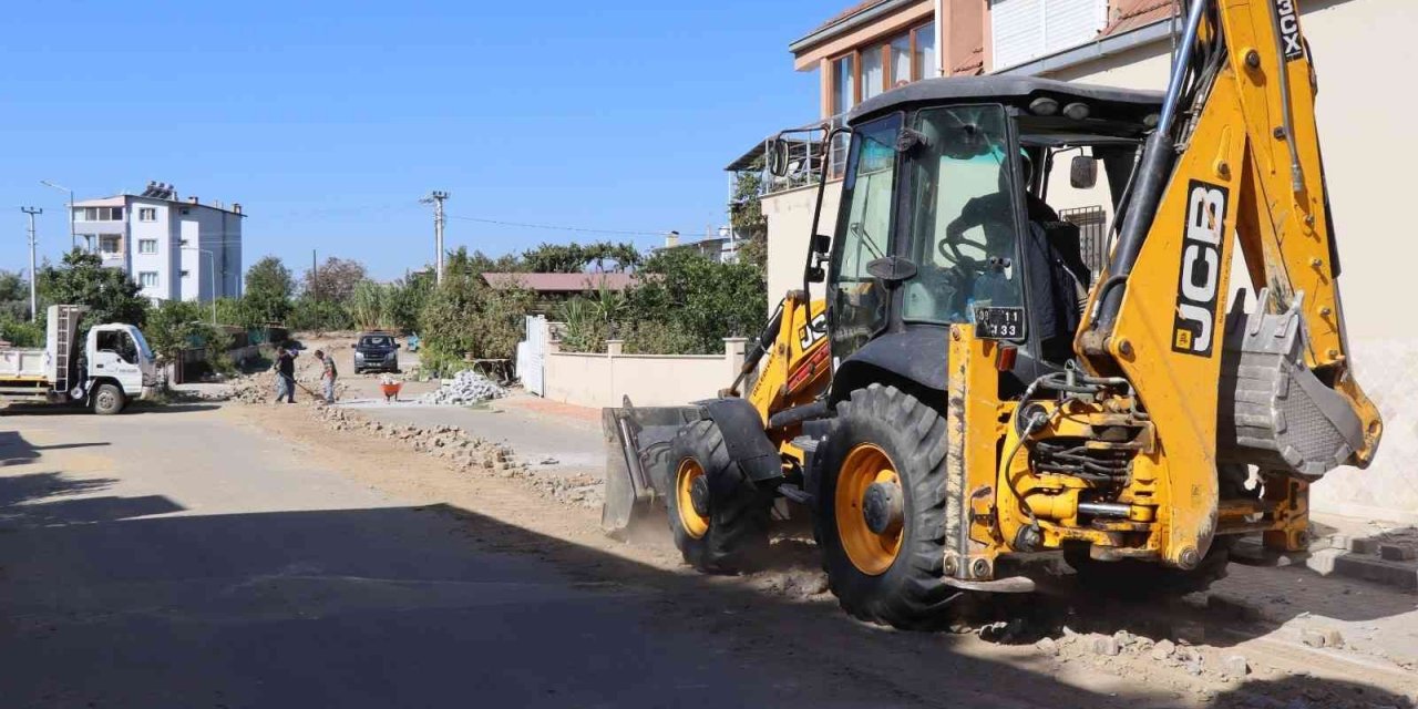 Dallıca’da yollar yenileniyor
