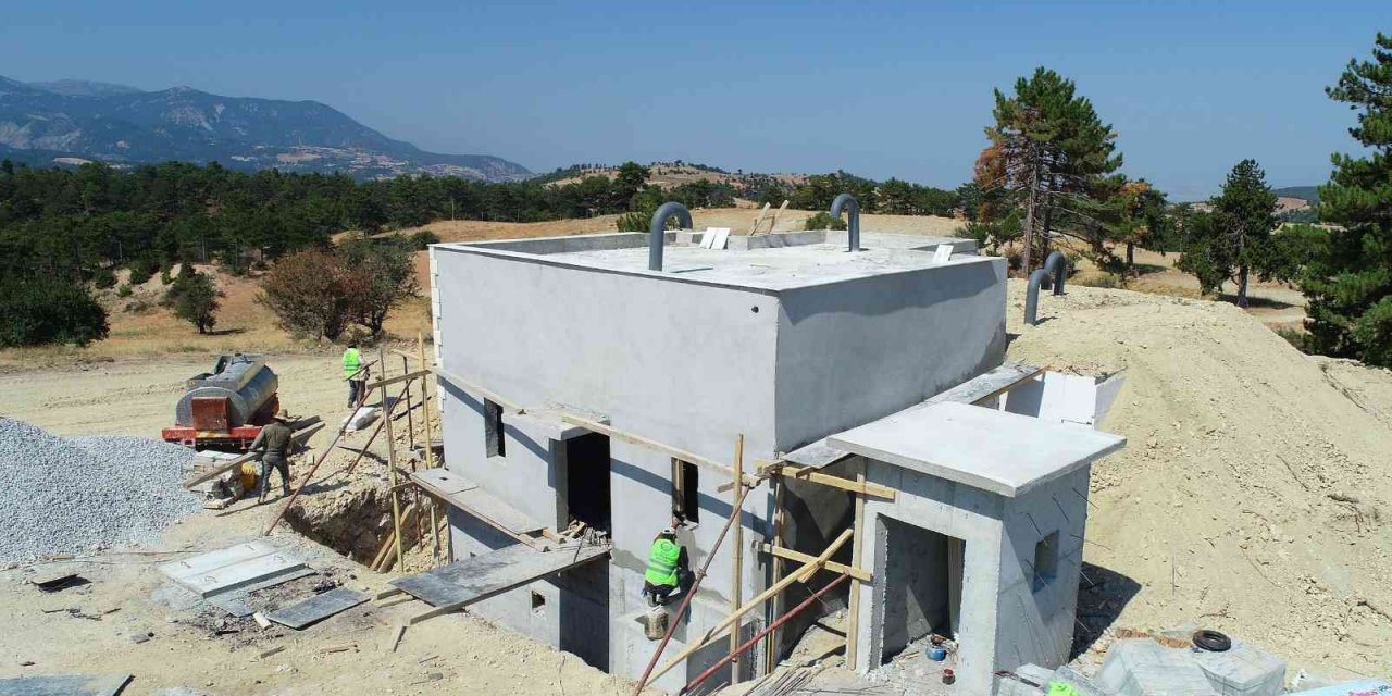 Honaz’a modern içme suyu deposu