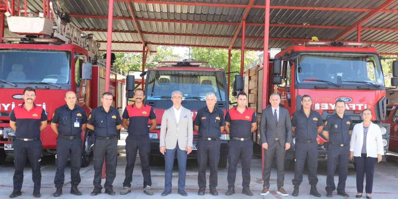 Başkan Oktay’dan itfaiyecilere teşekkür