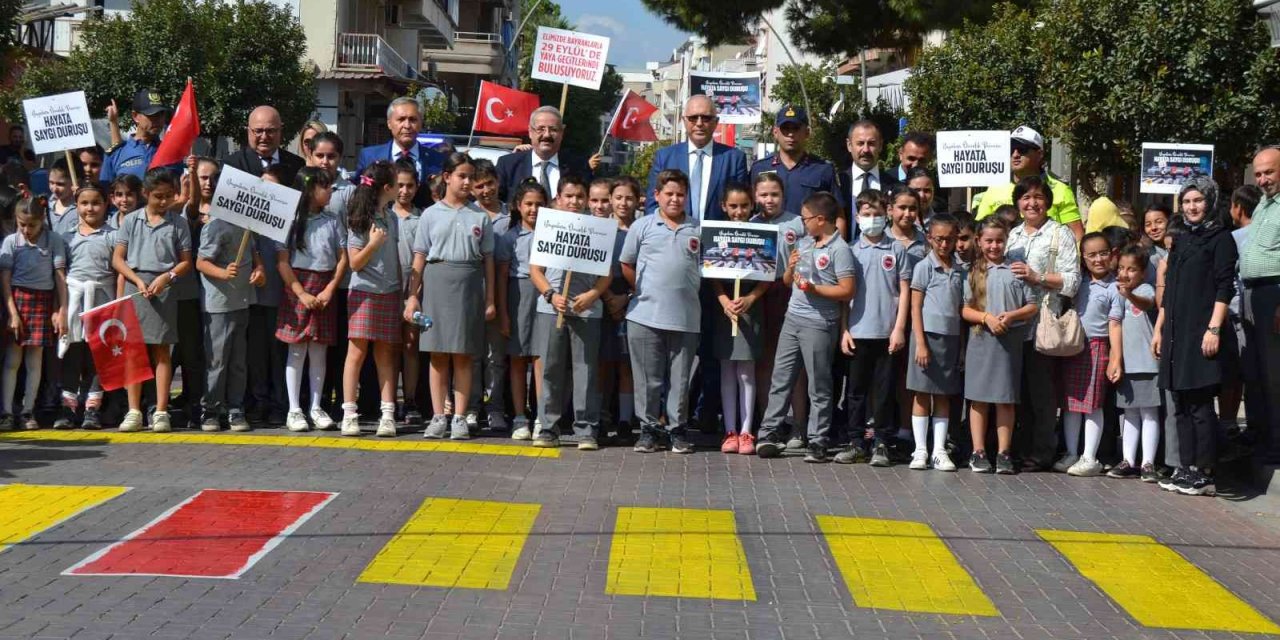 Salihli’de önce yaya farkındalık etkinliği