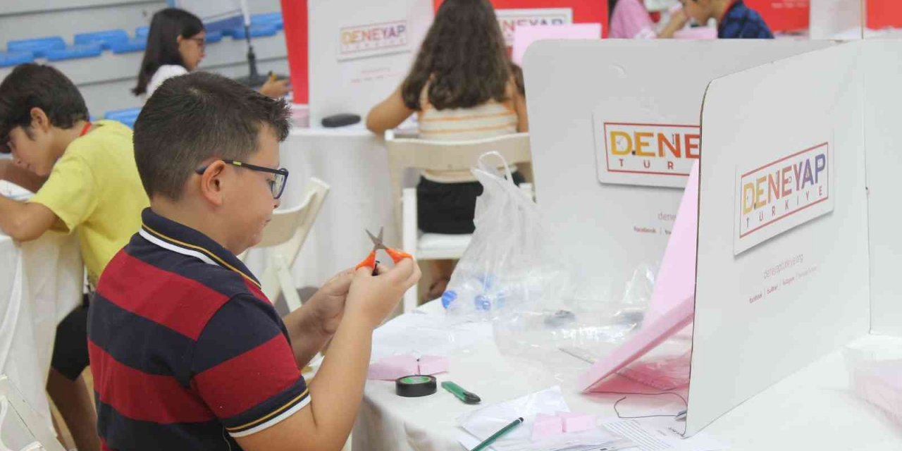 Yarının mühendisleri DENEYAP uygulama sınavında ter döktü