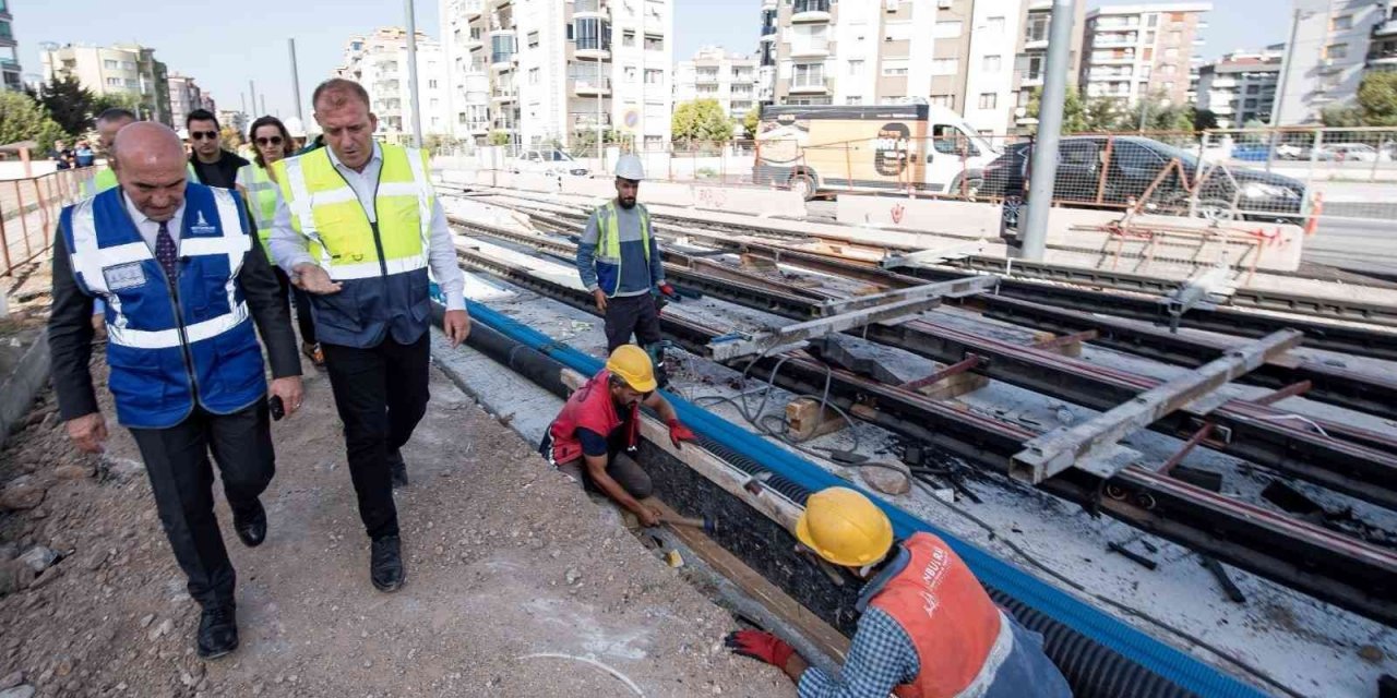 Çiğli Tramvayı martta işletmeye açılacak