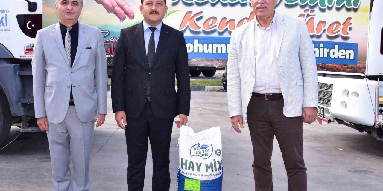 Manisalı üreticiler kendi yemini kendi üretecek