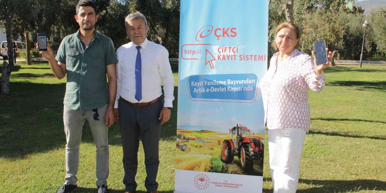 Çiftçiler artık Çiftçi Kayıt Sistemine saniyeler içerisinde kayıt olabiliyor