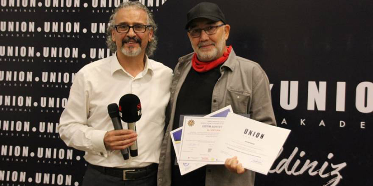 Türkiye’nin ilk ve tek “Dedektif Gazeteci” unvanı gazeteci Ali Erturan’a verildi...