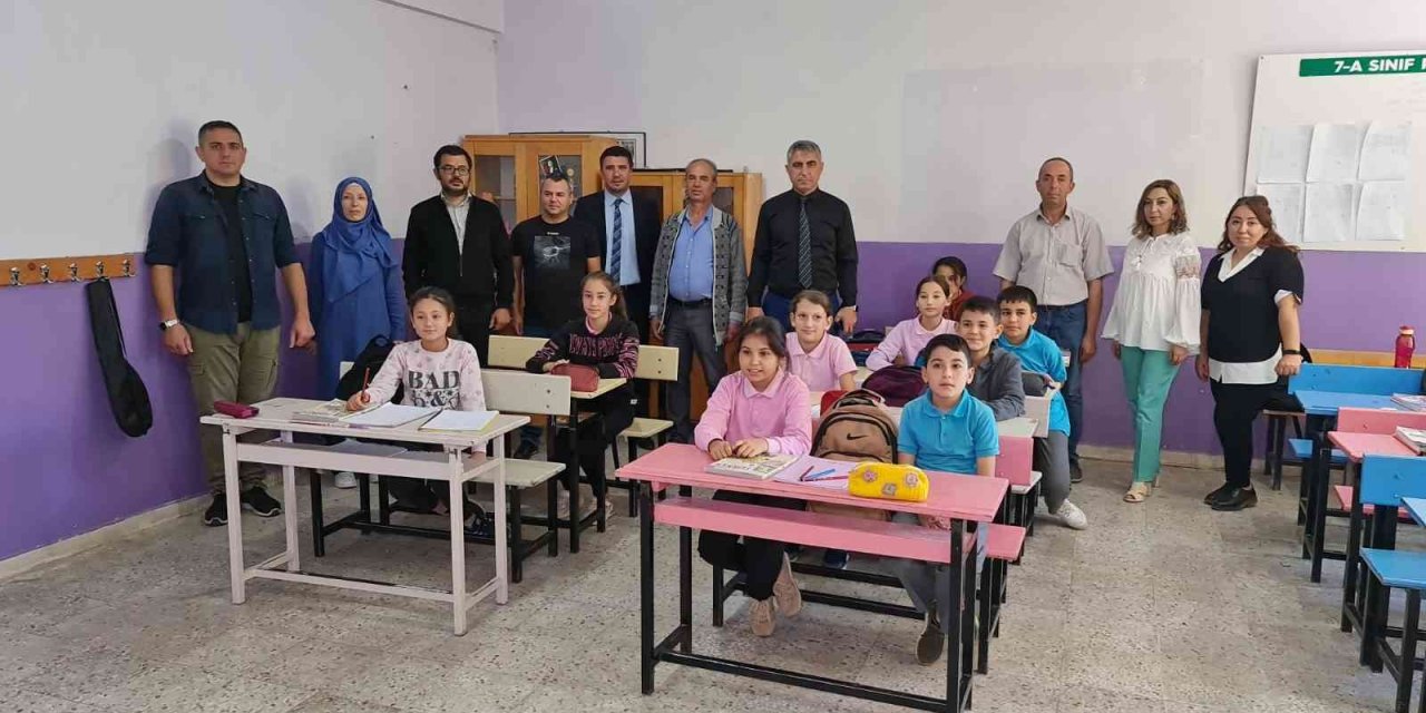 Nazilli’de ilçe milli eğitimin okul ziyaretleri sürüyor