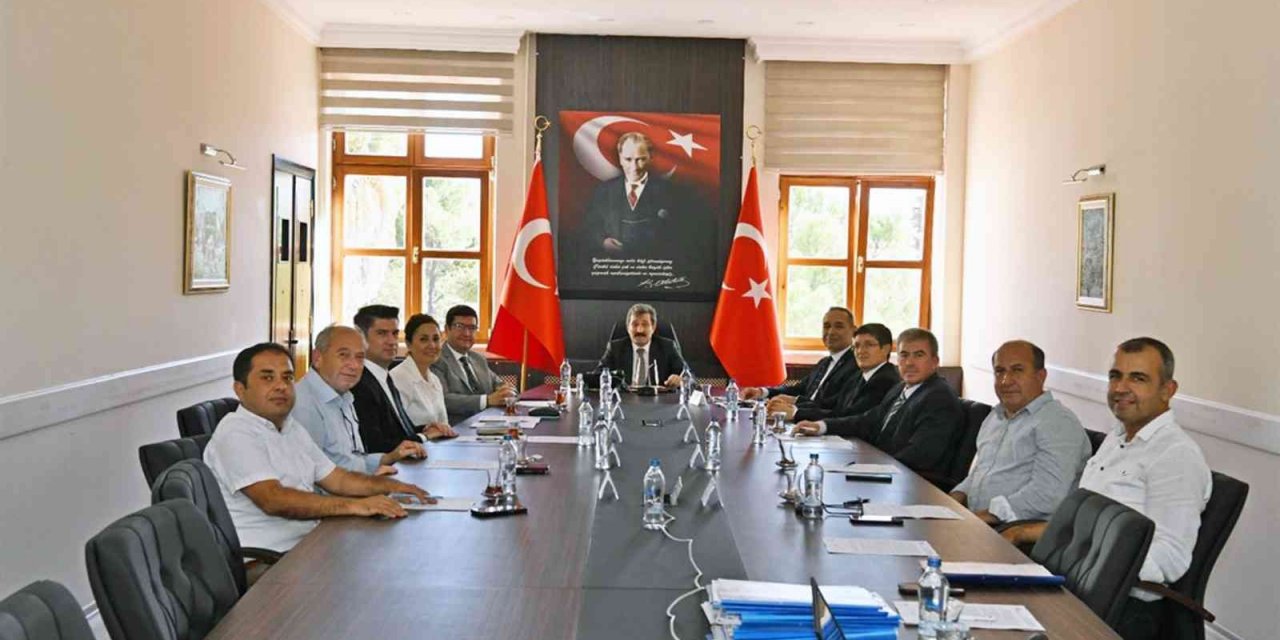 Muğla Toprak Koruma Kurulu toplandı