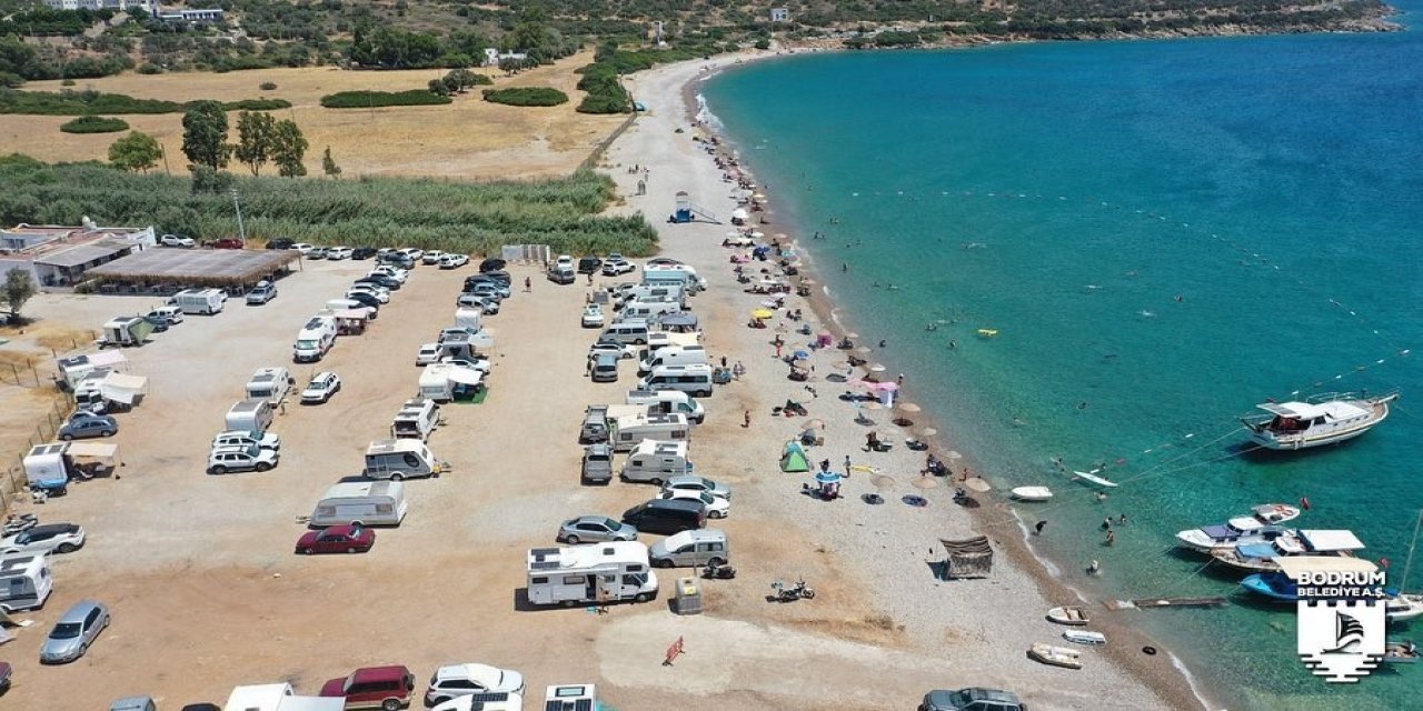 Bodrum Belediyesi’nden karavan kampı