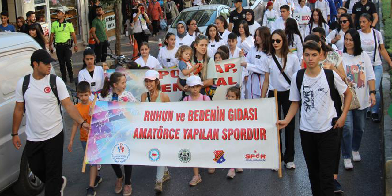 Aydın’da Amatör Spor Haftası kutlamaları coşkulu bir şekilde başladı