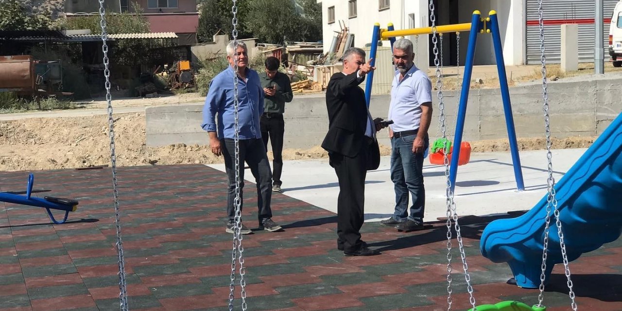 Başkan Erol, doğal yaşam alanı çalışmalarını yerinde inceledi