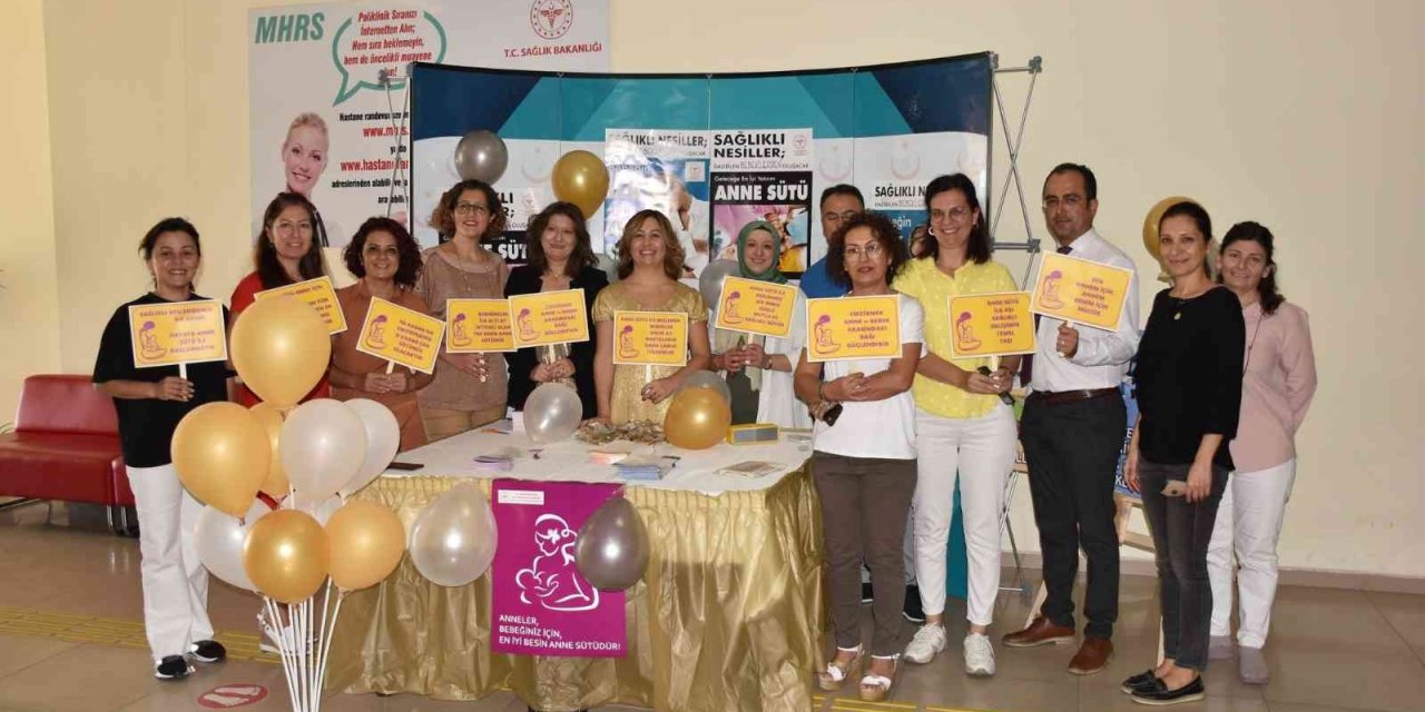 Aydın’da anne sütünün önemine dikkat çekildi