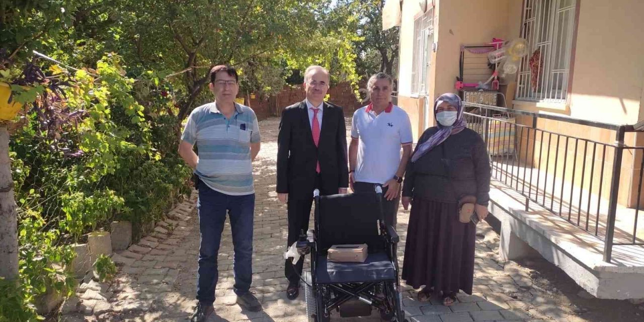 Didim’deki örnek etkinlik bir engelli vatandaşı daha mutlu etti