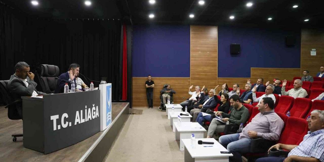 Aliağa Belediyesinin 2023 yılı bütçesi onaylandı
