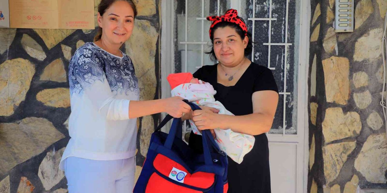 ‘Hoş geldin bebek’ projesi ile 2 bin 181 aileye ulaşıldı