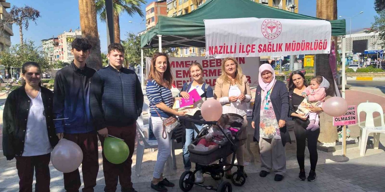 Nazilli’de kadınlar anne sütünün önemi hakkında bilgilendirildi