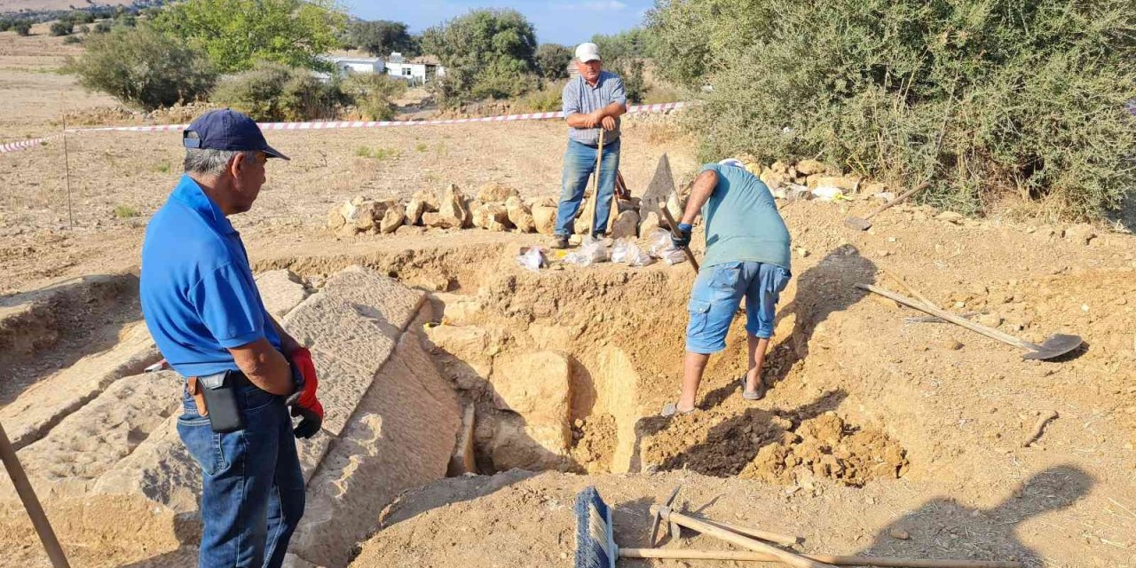 Tarlada heyecanlandıran keşif