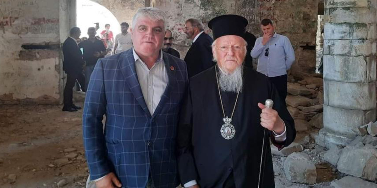 Patrik Bartholomeos, Aziz Nikolas Kilisesi’nde dua etti