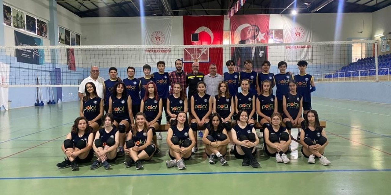 Didimspor Voleybol kulübü yeni dönem çalışmalarını sürdürüyor