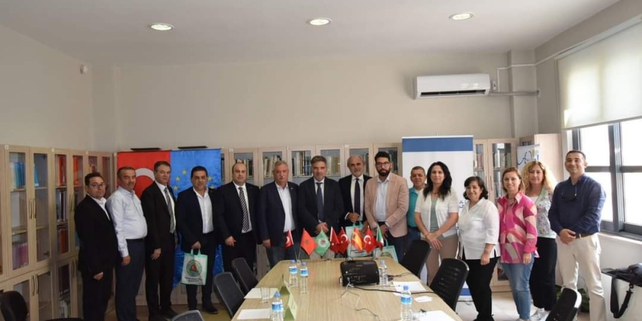 Akdeniz Zeytin Şehirleri Birliği heyeti Aydın’a geldi