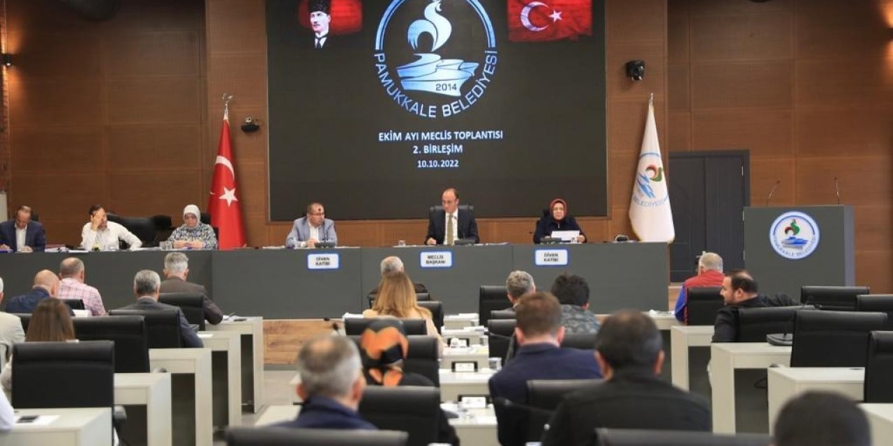 Pamukkale Belediyesi’nin 2023 bütçesi 1,25 milyar lira olarak belirlendi