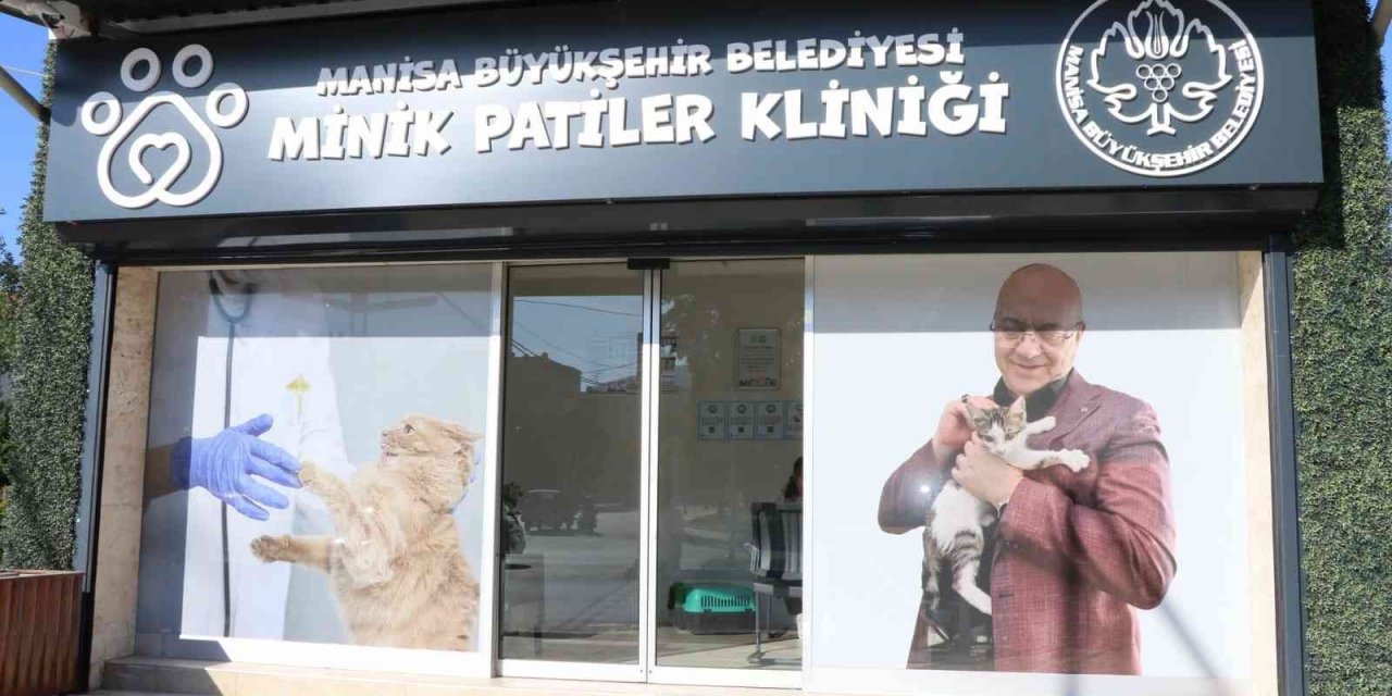 Manisa Büyükşehir Belediyesi patili dostların yanında
