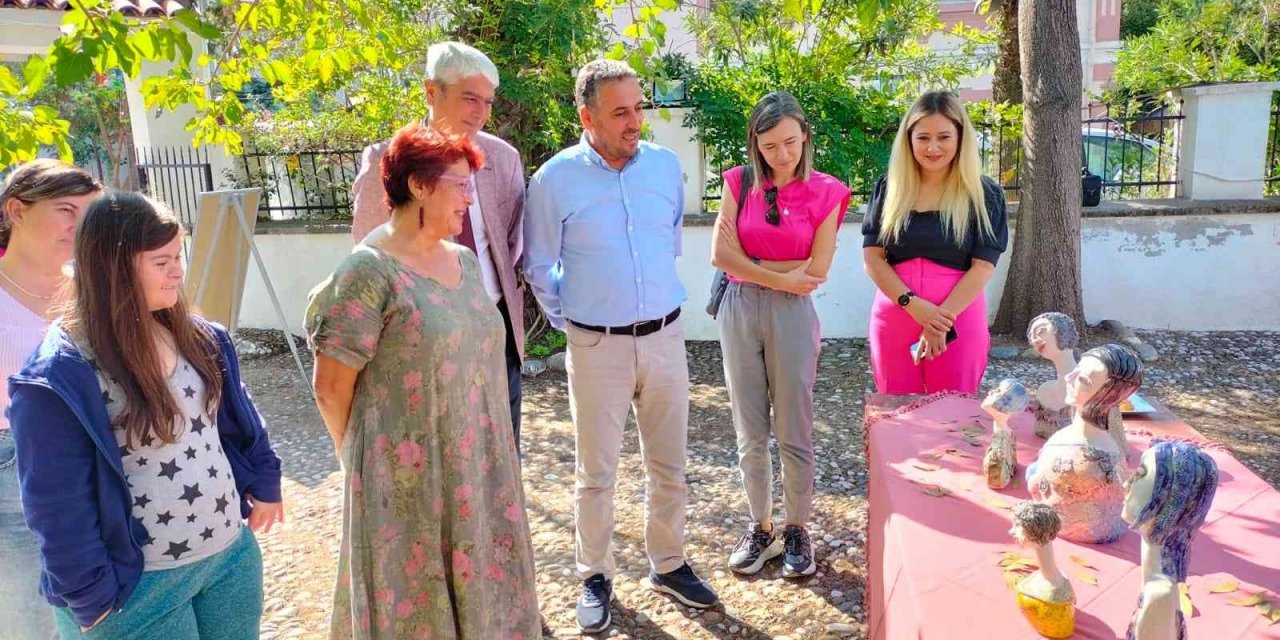 Köyceğiz’de suretler seramik sergisi açıldı