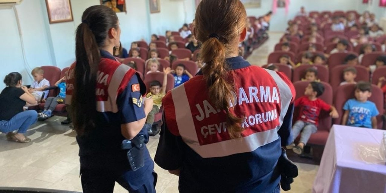 Didim’de Jandarmadan öğrencilere çevre ve doğa eğitimi