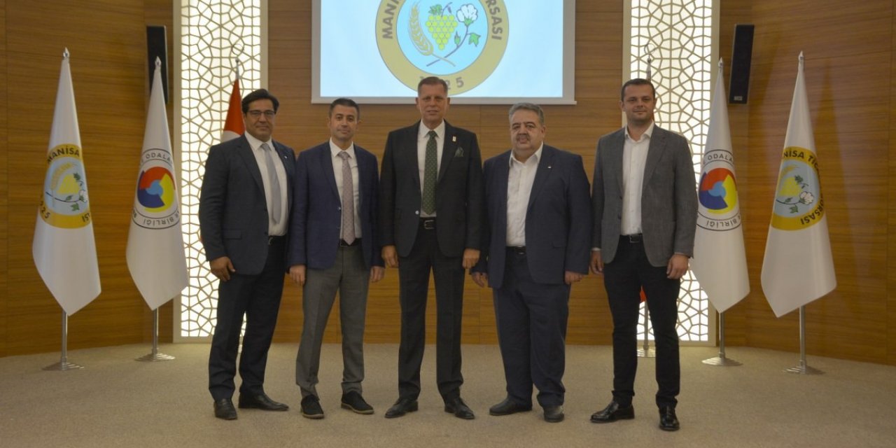 Manisa Ticaret Borasında seçim sonrası ilk toplantı