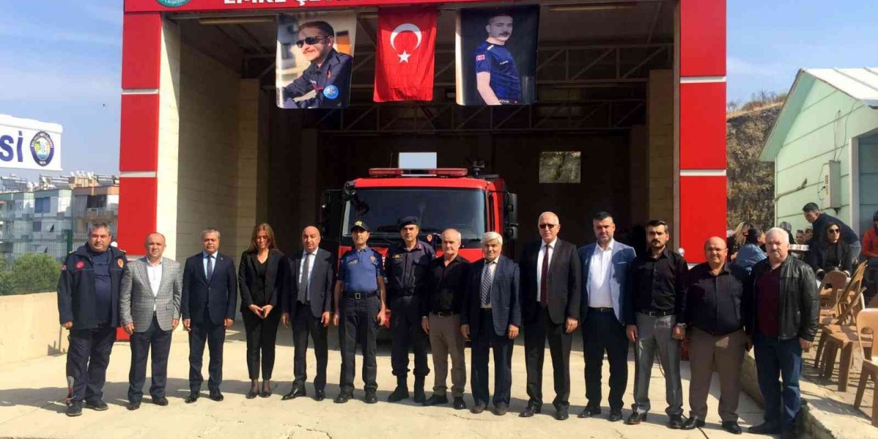 Salihli’de genç itfaiyeci Emre Çetin dualarla anıldı