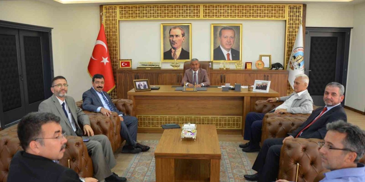 Rektör Köse, Başkan Kaplan’ı ziyaret etti