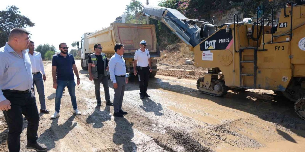 Başkan Aras, incelemelerde bulundu