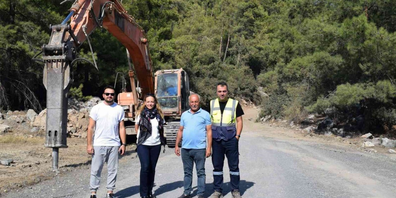 YK Enerji, Çamlıca Köyü’nün yol sorununu çözdü