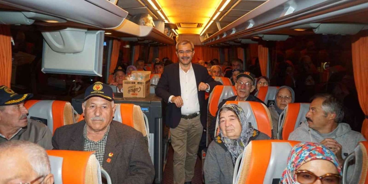 Çivrilli gazi ve şehit yakınları Çanakkale’ye uğurlandı